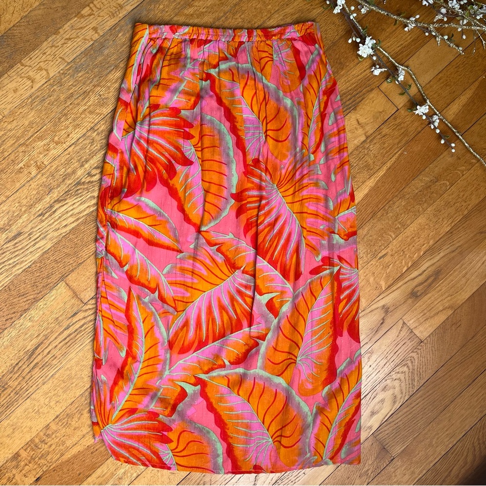 CYNTHIA ROWLEY High Low Ruffle Skirt - Picture 11 of 12